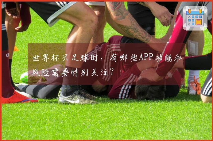 世界杯买足球时，有哪些APP功能和风险需要特别关注？